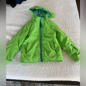 Girls Spyder Green Ski Jacket